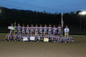 優勝　球道ﾍﾞｰｽﾎﾞｰﾙｸﾗﾌﾞ